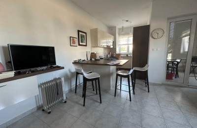 Apartment in the center of Novigrad, two bedrooms, sea view, furnished,
