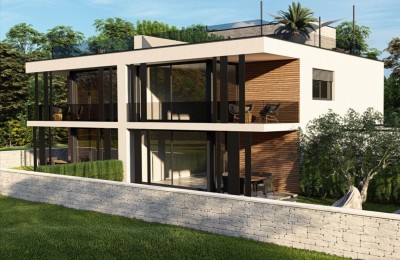 Ground floor apartment with garden and pool, Vabriga - under construction