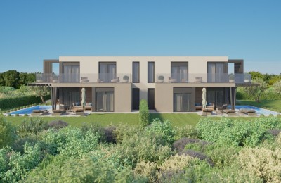 Three-room luxury villa with sea view - under construction