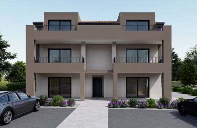 Apartment B. on the ground floor with a garden, newly built, near Poreč - under construction