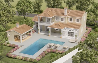 Villa per vacanze Smolici - Parenzo - nella fase di costruzione