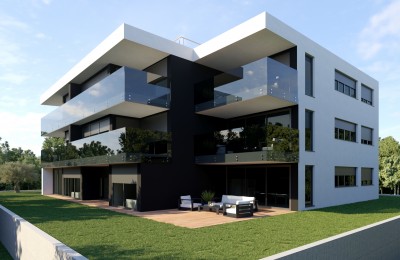 Dvosobno stanovanje Vidal NOVOGRADNJA, drugo nadstropje s teraso na strehi 60m2 - v fazi gradnje