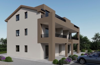 Apartment D on the first floor, newly built, near Poreč - under construction